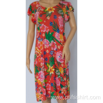 Women Dress with Front Neckline